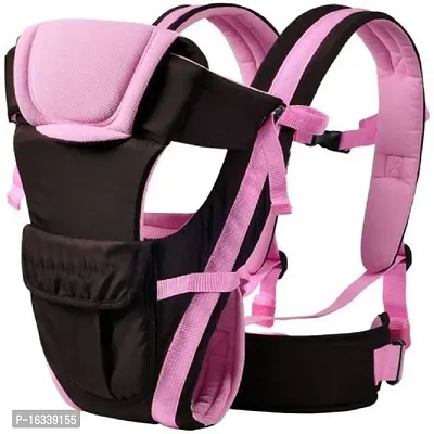 Moms Angel Baby Carrier Bag/Adjustable Hands Free 4 in 1 Baby/Baby Safety Belt/Child Safety Strip/Baby Sling Carrier Bag/Baby Back Carrier Bag Front Carry Facing-thumb0