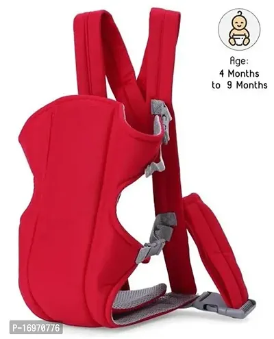 Baby Carrier Bag for 0 Months-15 Months Baby - Lightweight, Ergonomic, 3 in 1 Front, Back  Head Support Kangaroo Bag, Max Weight Up to 15kg, with Adjustable Buckle Strap