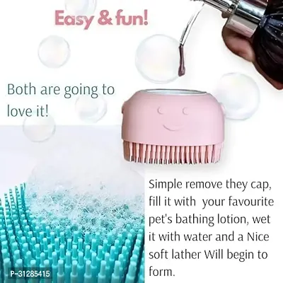 Body Scrubber with Soap Dispenser Brush-thumb2