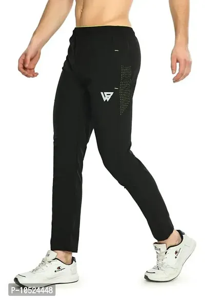 Women's Stretchable Lycra Joggers Track Pants with 2 Zippered Pockets for  Gym, Yoga, Workout and Casual Wear