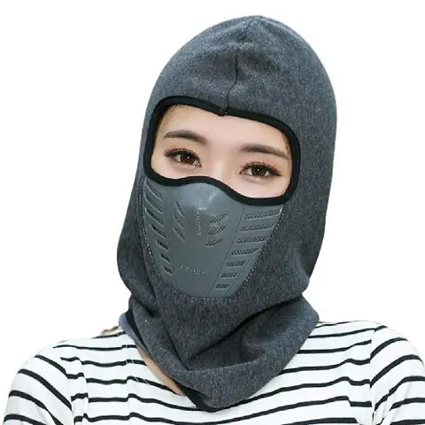 NVL Winter Warm Hat Motorcycle Windproof Face Mask Hat Helmet Beanies for Men Women Outdoor Sports Fleece Balaclava Hat Color