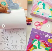 Silly Kids - COLORING BOOK WITH CRAYONS AND SCISSORS-thumb3