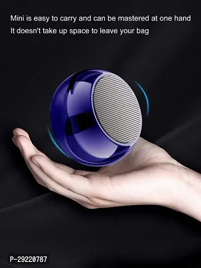 BLUETOOTH SPEAKER -- Mini Speakers Portable Small Pocket Size Super Mini Wireless Speaker Tiny Loud Voice with Microphone for Smartphones Smart Speaker Mobile Speaker Mini Booost Speaker-thumb0