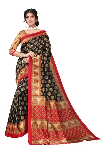 Must Have Cotton Silk Saree with Blouse piece