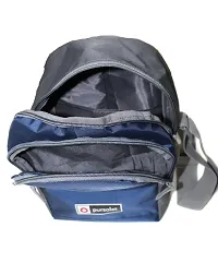 Pursolet Cross Body sling bag Travel Office Business Messenger Bag for Men Women (Blue and Grey)-thumb4