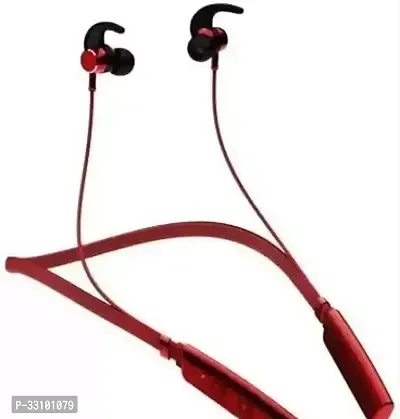 Stylish In-ear  Headphones in Red color in pack of one-thumb0