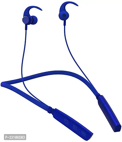 WeRock True Wireless B235 Blast Sound Quick Charge Bluetooth Neckband Super Sound W76 Bluetooth Headset (Blue, In the Ear)-thumb0