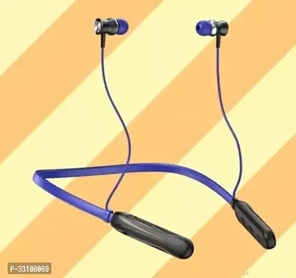 Stylish In-ear  Headphones in Blue color in pack of one-thumb0