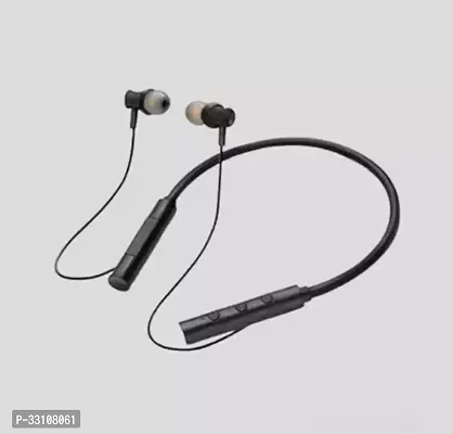 Stylish In-ear  Headphones in Black color in pack of one-thumb0