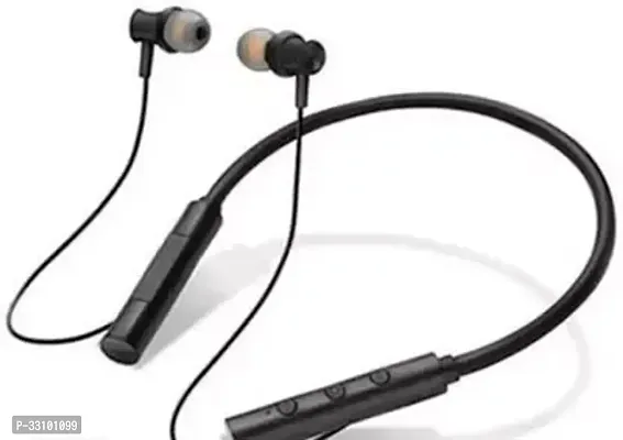 Stylish In-ear  Headphones in Black color in pack of one-thumb0