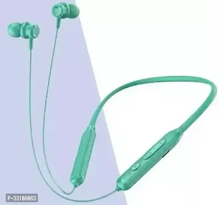 Stylish In-ear  Headphones in Green color in pack of one-thumb0