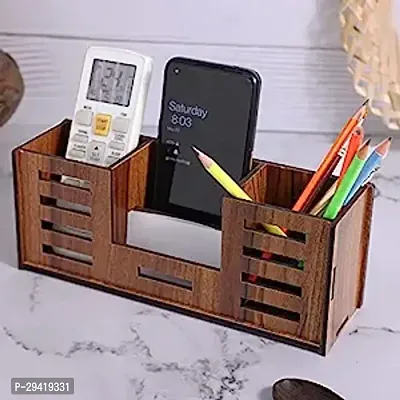 Stylish Wooden Pen Stand for Desk-thumb0