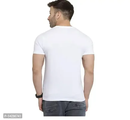 KAPASIYA Men's Round Neck T-Shirt | Plain Half Sleeve T-Shirt | Cotton T-Shirt-thumb2