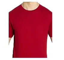 KAPASIYA Men's Round Neck T-Shirt | Plain Half Sleeve T-Shirt | Cotton T-Shirt-thumb2