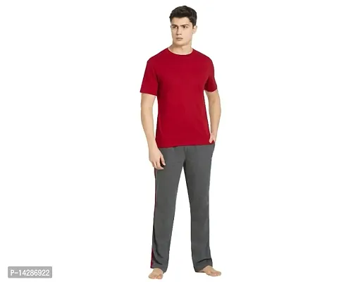 KAPASIYA Men's Round Neck T-Shirt | Plain Half Sleeve T-Shirt | Cotton T-Shirt-thumb5
