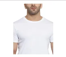 KAPASIYA Men's Round Neck T-Shirt | Plain Half Sleeve T-Shirt | Cotton T-Shirt-thumb4