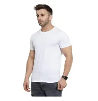 KAPASIYA Men's Round Neck T-Shirt | Plain Half Sleeve T-Shirt | Cotton T-Shirt-thumb2