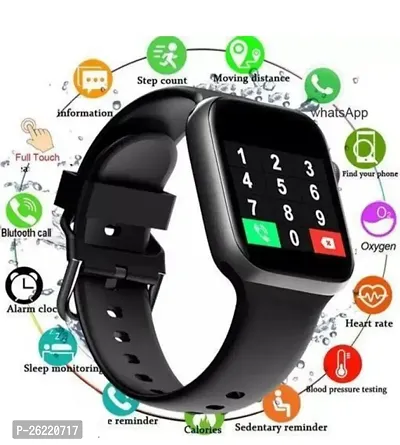 Stylish Black Unisex Smart Watch-thumb3