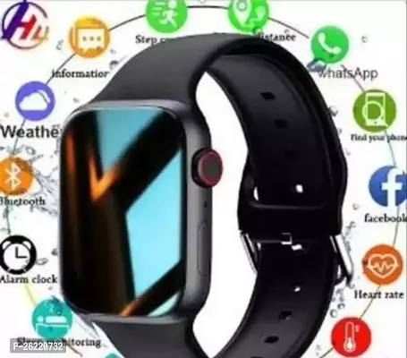 Stylish Black Unisex Smart Watch-thumb3