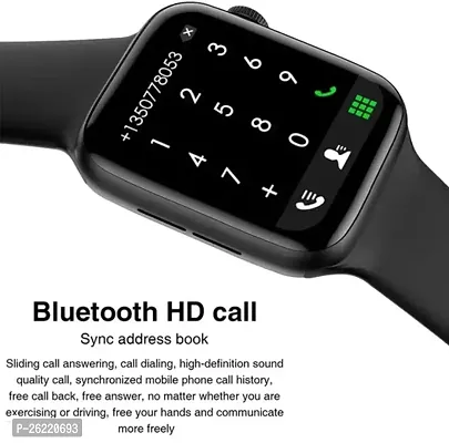 Stylish Black Unisex Smart Watch-thumb2