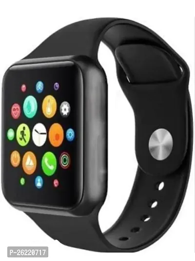 Stylish Black Unisex Smart Watch-thumb2