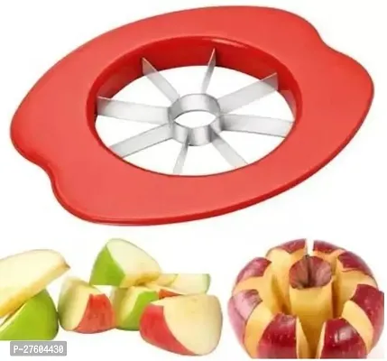 Durable Stainless Steel Red Apple Cutter-thumb0