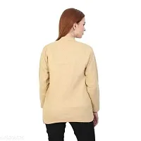 Solid V-Neck Casual Womens Sweaters-thumb1