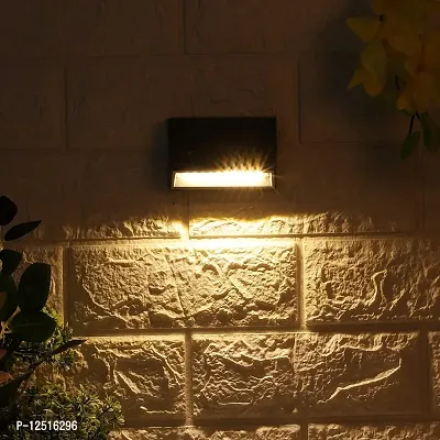 Prescent 2 Watt Led Up/Down Waterproof Wall Light Footlight for Indoor Outdoor Use(2W, Warm White)-thumb0