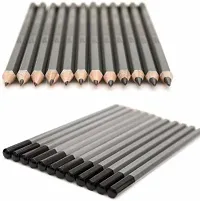 Prescent Sketching Pencils 10B, 8B, 6B, 5B, 4B, 3B, 2B, B, HB, 2H, 4H, 6H Graphite Pencils for Beginners  Pro Artist Pencil (Pack of 12)-thumb3