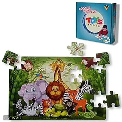 Toys Universe Wooden Animal Jigsaw Puzzle Games-thumb0