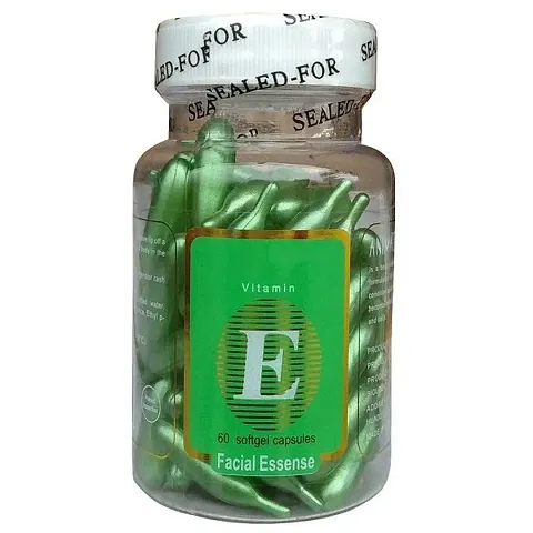 Wiffy Vitamin E capsules for hair and skin, Aloe Vera and Vitamin E?