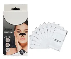 Nose Strips For Blackhead Whitehead Remover,Nose Pore Cleanser Strips,Deep Cleansing 10 PCS charcoal-thumb2