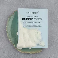 Swiss Beaauty Cleansing Active Bubble Mask with Hyaluronic Acid for Cleansing Skin (Pack of 6)-thumb1