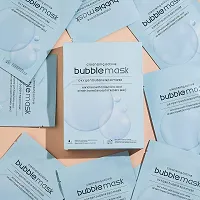 Swiss Beauty Bubble Mask Enriched with Hyaluronic Acid with Water- glycerin Balance , Deep Cleansing (Pack of 10))-thumb2