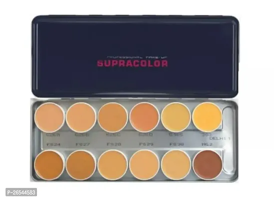 KRYOLAN ( 100% Original ) SupraColor Foundation Palette 12 Color Palette-thumb0