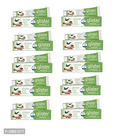 Amway Glister Multi-Action Herbal Gum Protection  Toothpaste  -Pack Of 10