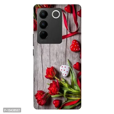 Stylish Multicolor PlasticVivo V27Back Cover-thumb0