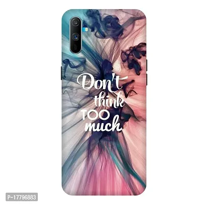 Stylish Multicolor PlasticRealme C3Back Cover-thumb0