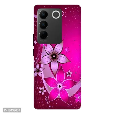 Stylish Multicolor Plasticvivo V27 ProBack Cover