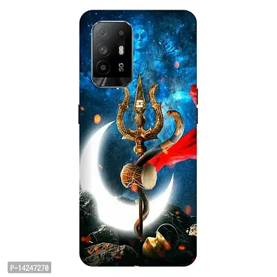 Stylish Multicolor Plastic OPPO F19 Pro Plus Back Cover