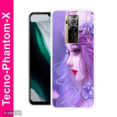 Stylish Multicolor Plastic Printed Case Cover for Tecno Phantom X