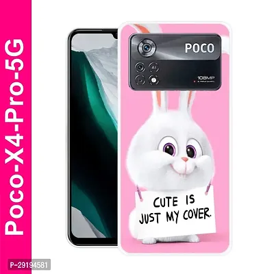 Stylish Multicolor Printed Plastic Back Cover for POCO X4 Pro 5G