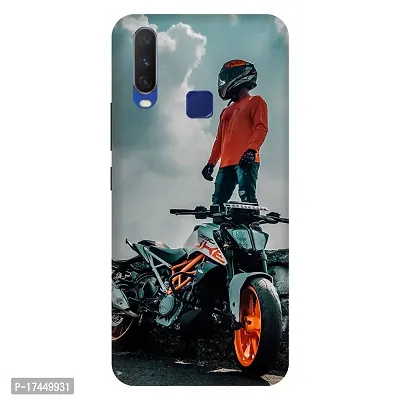 Stylish Multicolor PlasticVivo Y17Back Cover