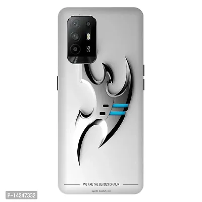 Stylish Multicolor Plastic OPPO F19 Pro Plus Back Cover