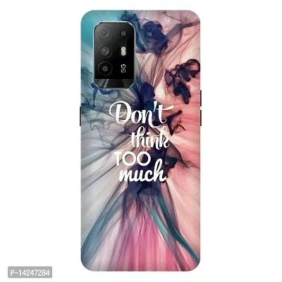 Stylish Multicolor Plastic OPPO F19 Pro Plus Back Cover