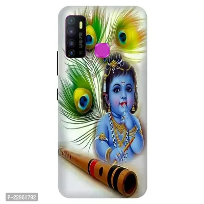 Stylish Plastic Printed Hard Case Cover for Infinix Hot 9