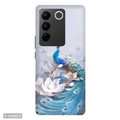 Stylish Multicolor Plasticvivo V27 ProBack Cover