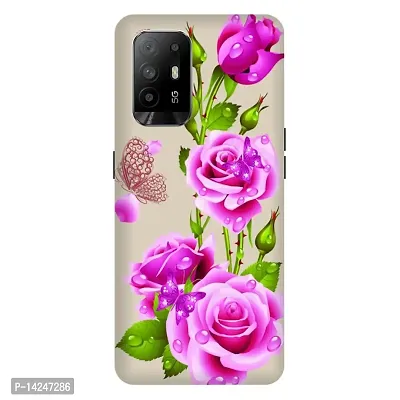 Stylish Multicolor Plastic OPPO F19 Pro Plus Back Cover