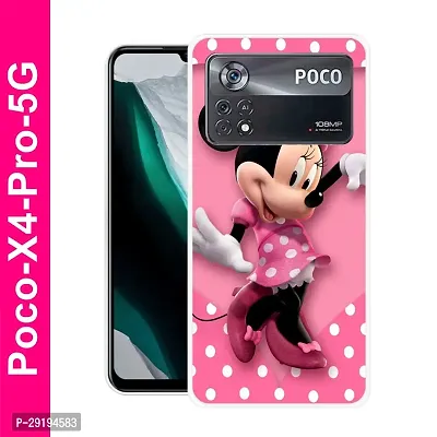 Stylish Multicolor Printed Plastic Back Cover for POCO X4 Pro 5G-thumb0