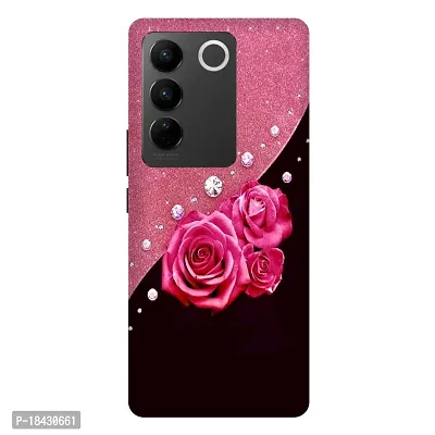 Stylish Multicolor Plasticvivo V27 ProBack Cover-thumb0